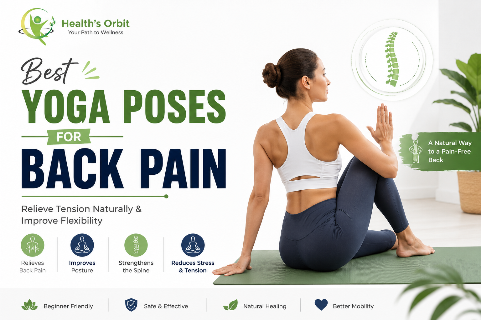 Best Yoga Poses for Back Pain | Find Relief