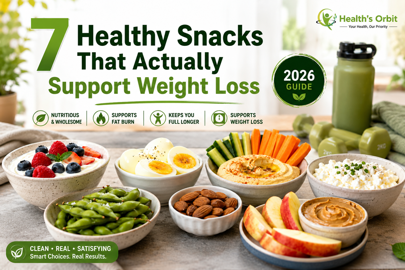 7 Healthy Snacks for Weight Loss