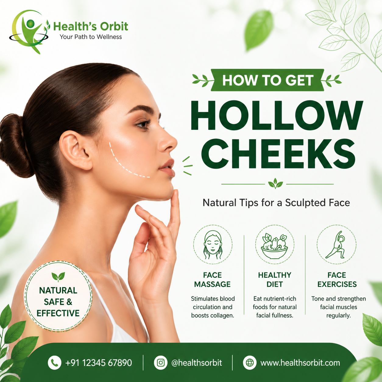 How to Get Hollow Cheeks Naturally