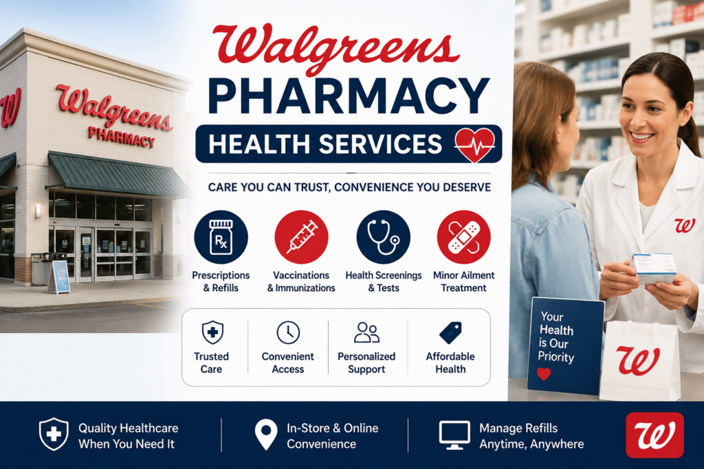 Walgreens Pharmacy Health Services